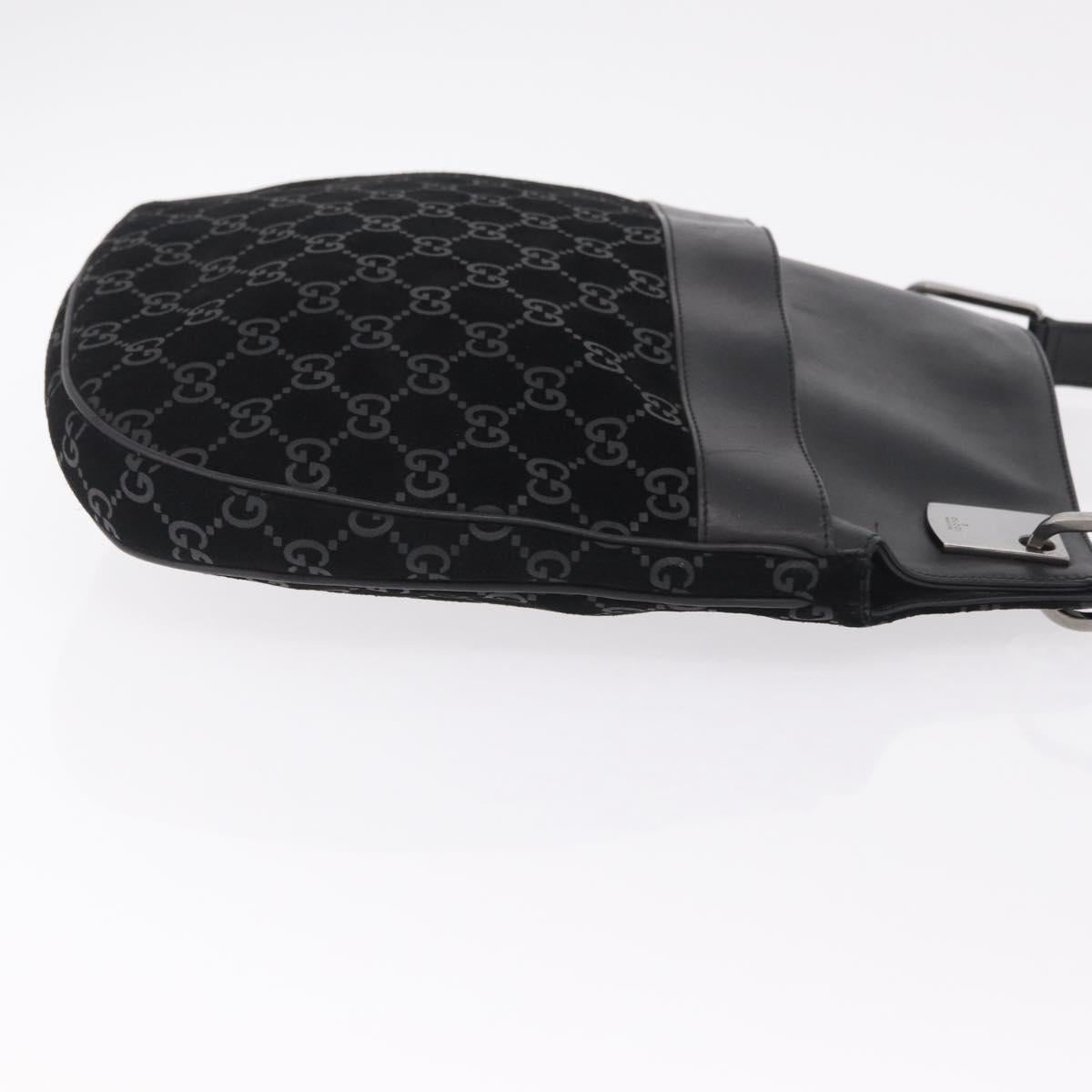 Gucci Tom Ford Black Monogram Shoulder Bag