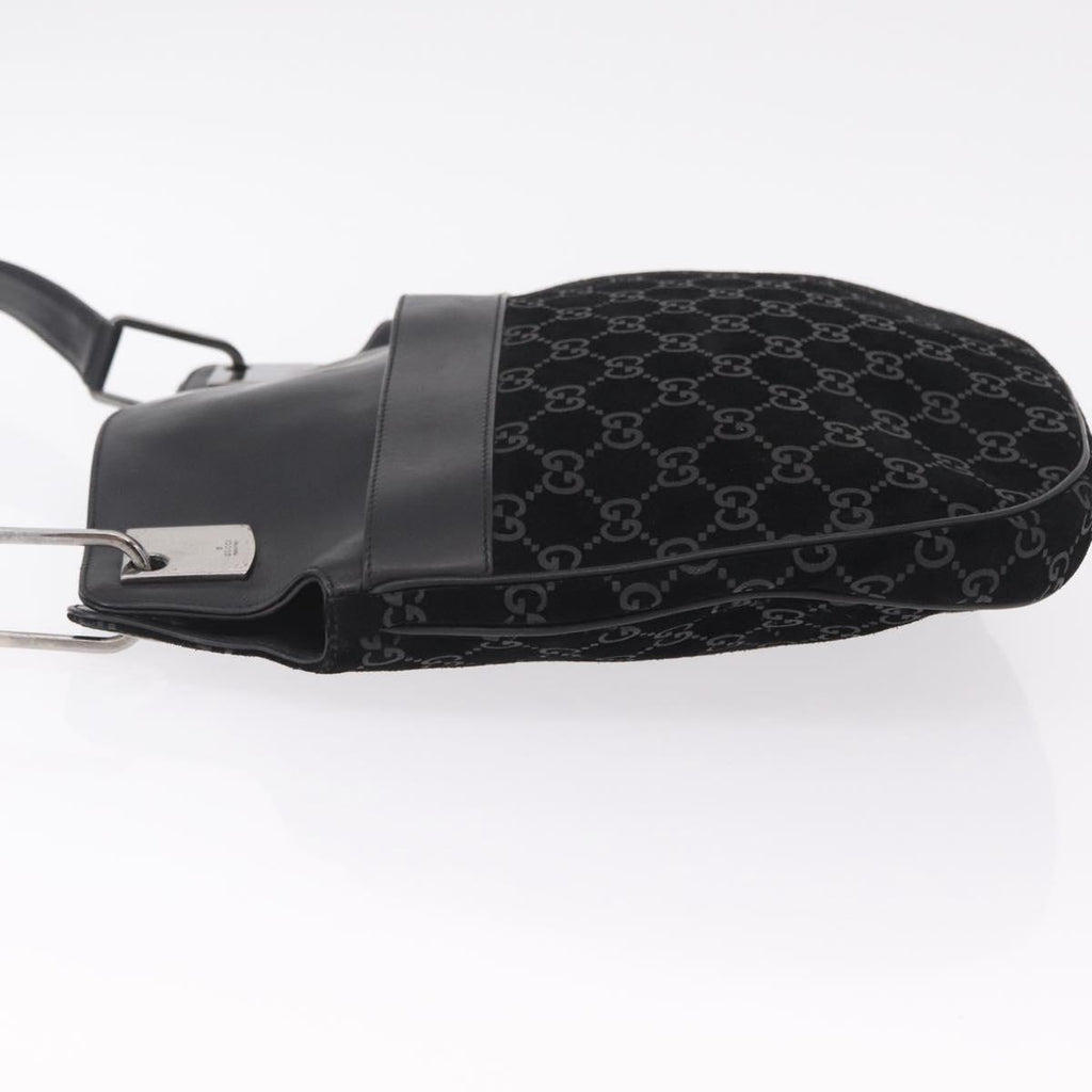Gucci Tom Ford Black Monogram Shoulder Bag