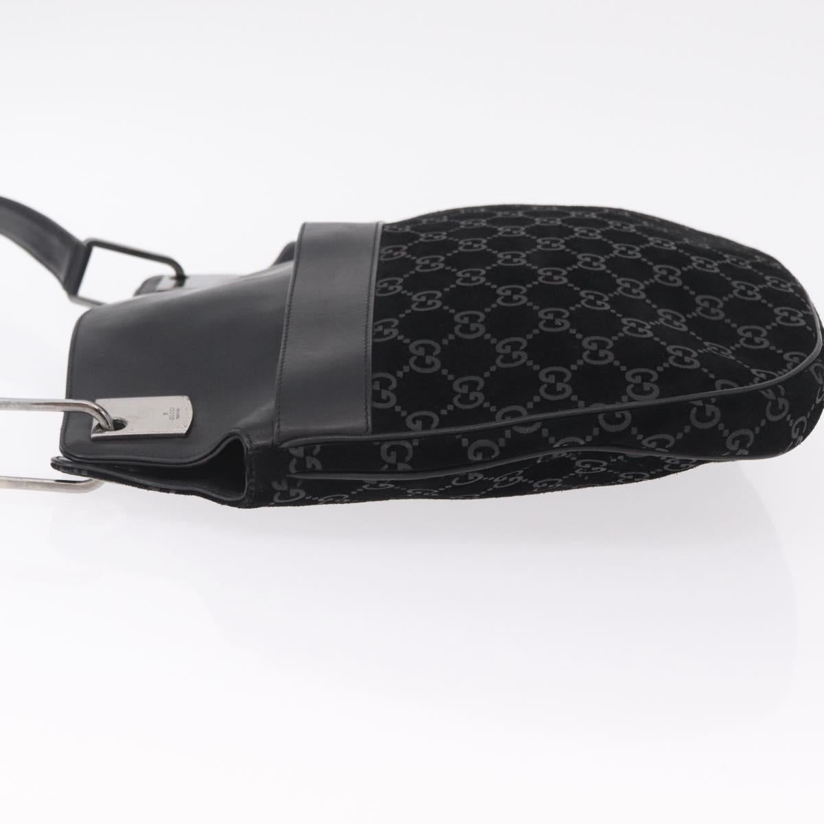 Gucci Tom Ford Black Monogram Shoulder Bag