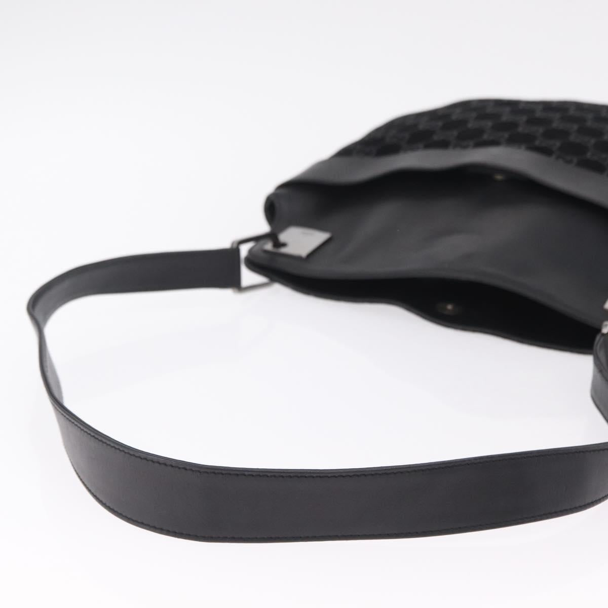 Gucci Tom Ford Black Monogram Shoulder Bag