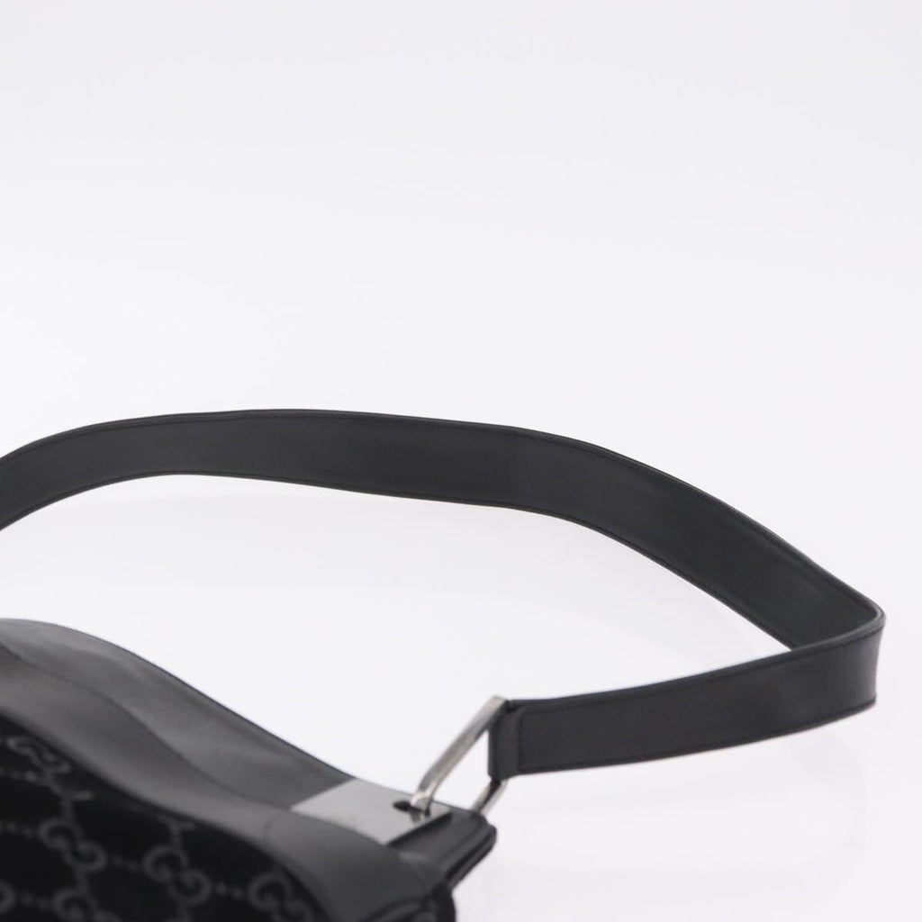 Gucci Tom Ford Black Monogram Shoulder Bag
