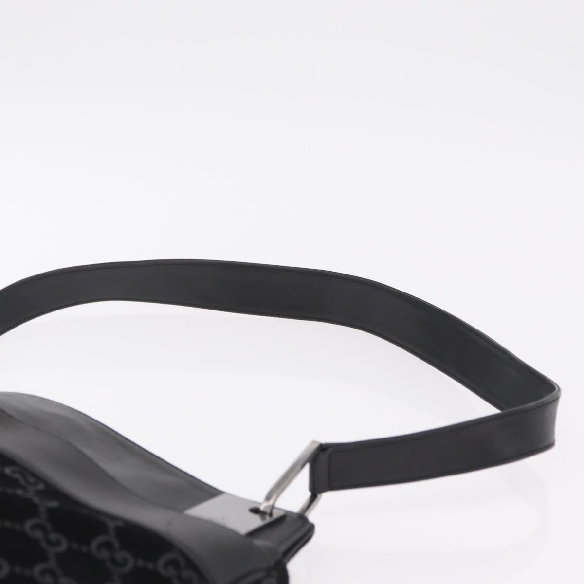 Gucci Tom Ford Black Monogram Shoulder Bag