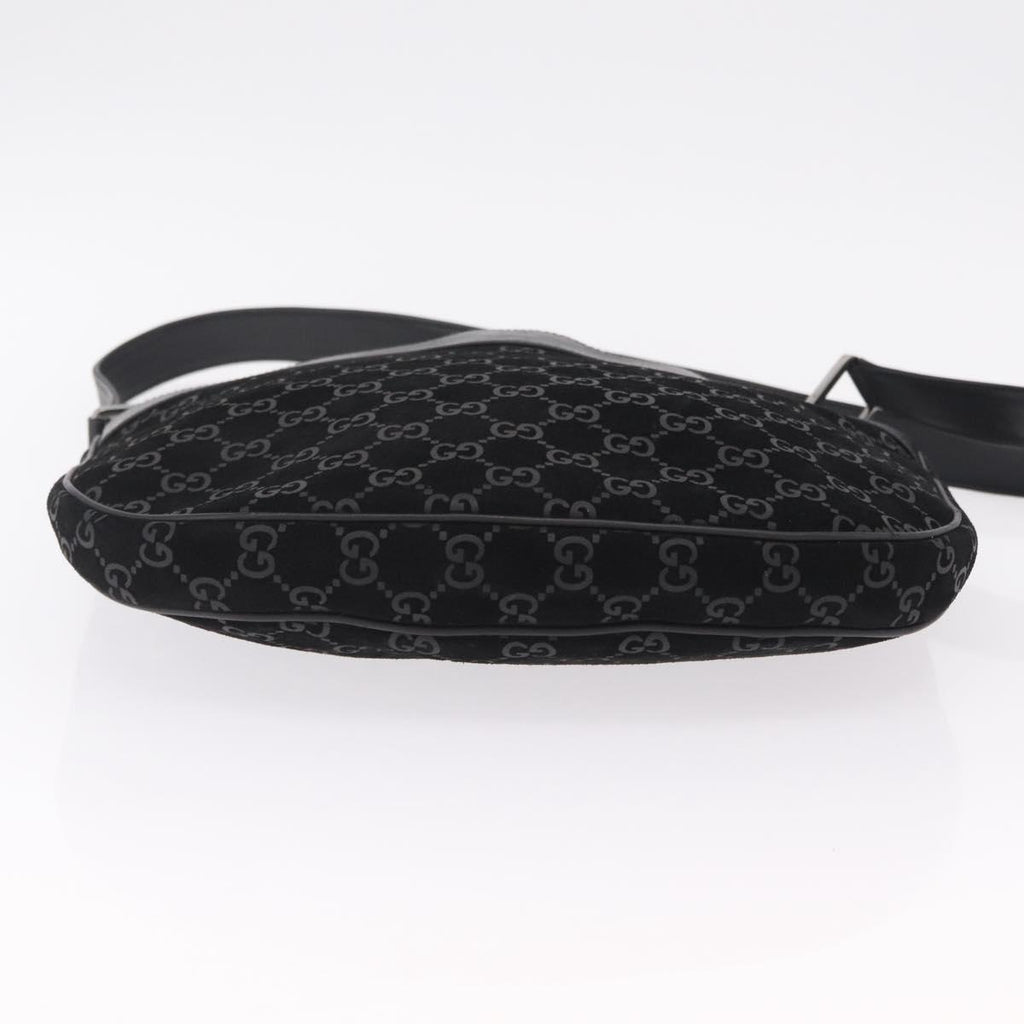 Gucci Tom Ford Black Monogram Shoulder Bag