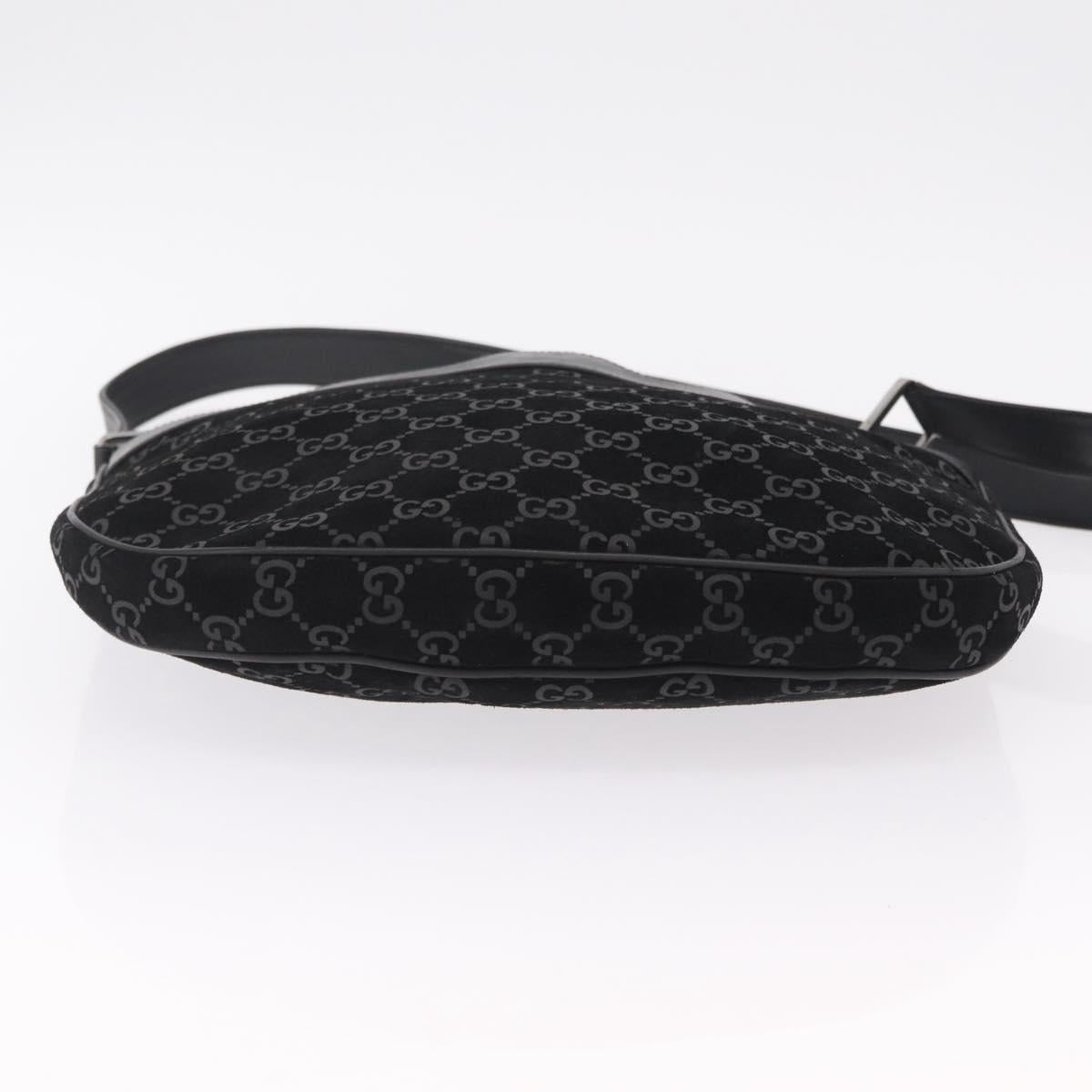 Gucci Tom Ford Black Monogram Shoulder Bag