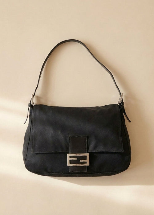 Fendi Black Mama Baguette