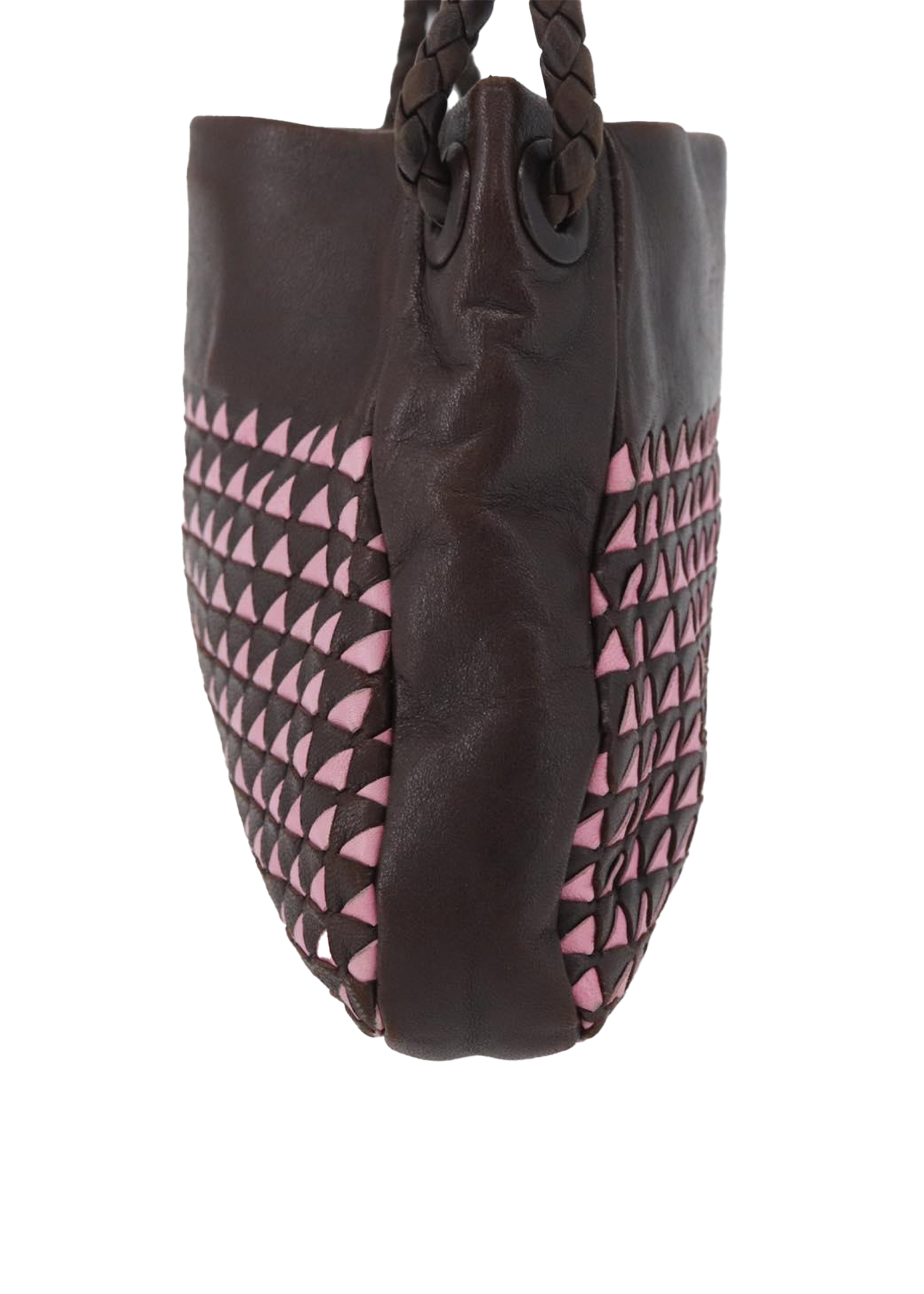 Bottega Veneta Brown Quilted Hobo Bag