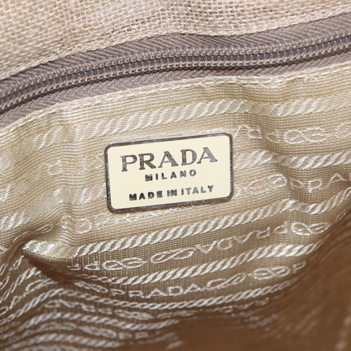 Prada Raffia Tote
