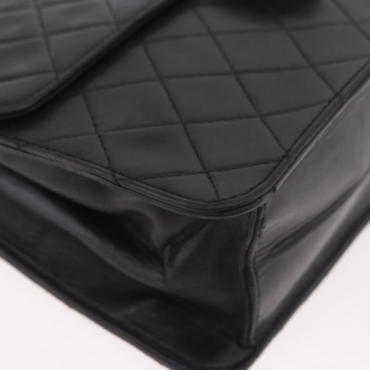 Chanel Black Leather Flap Bag