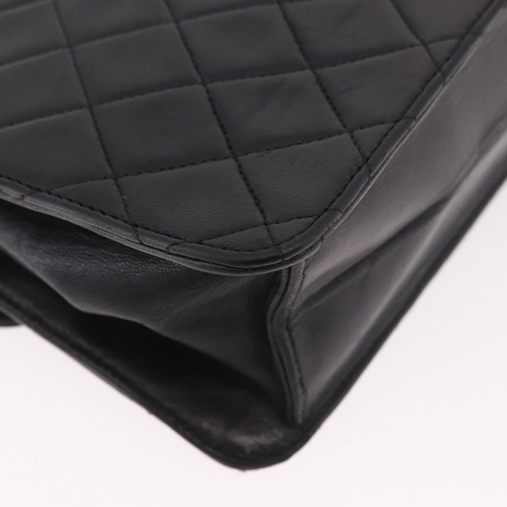 Chanel Black Leather Flap Bag