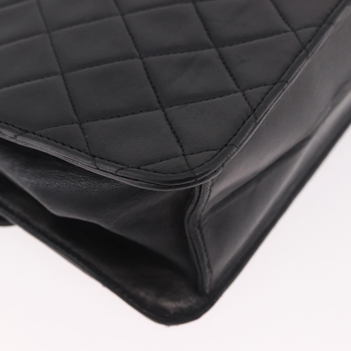 Chanel Black Leather Flap Bag