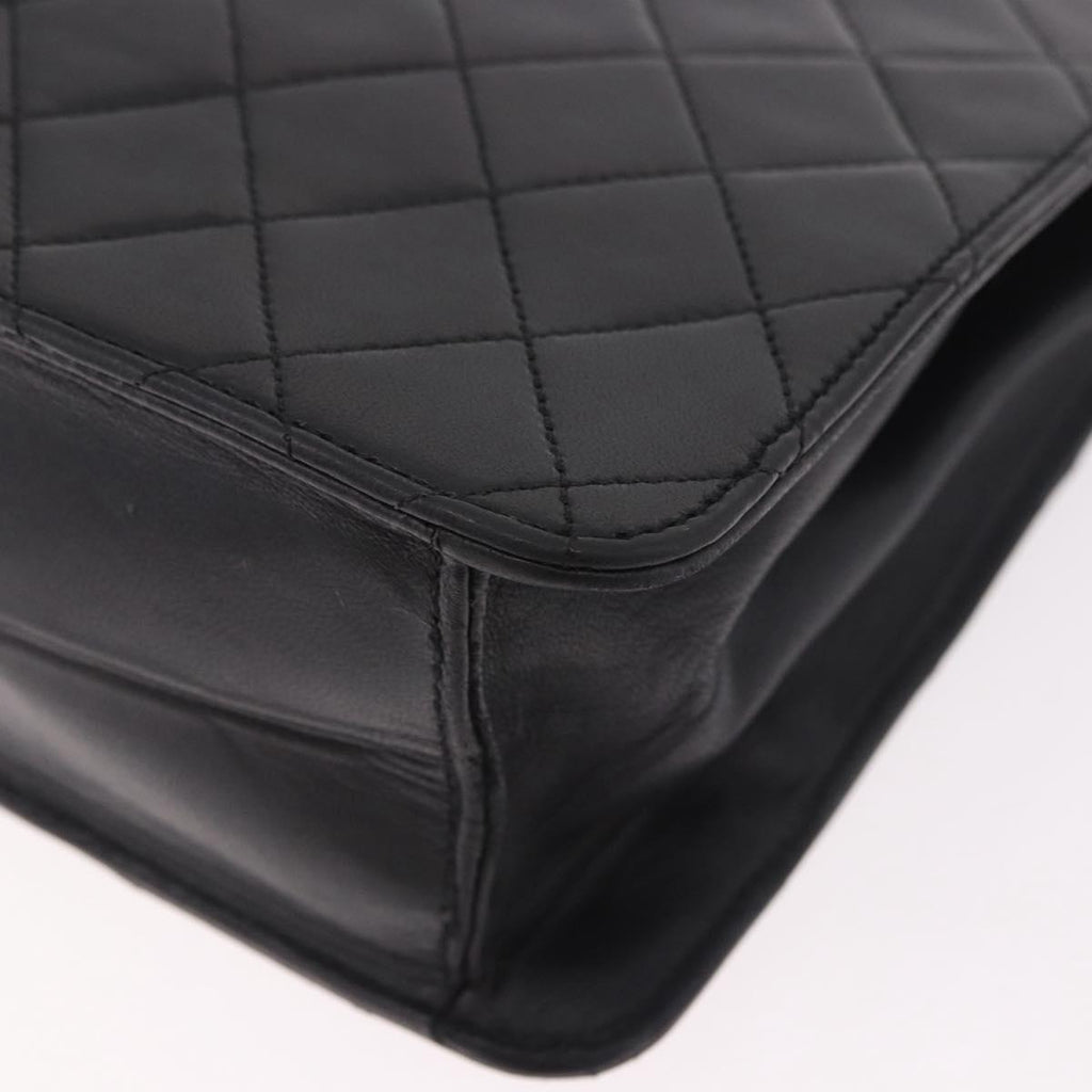 Chanel Black Leather Flap Bag