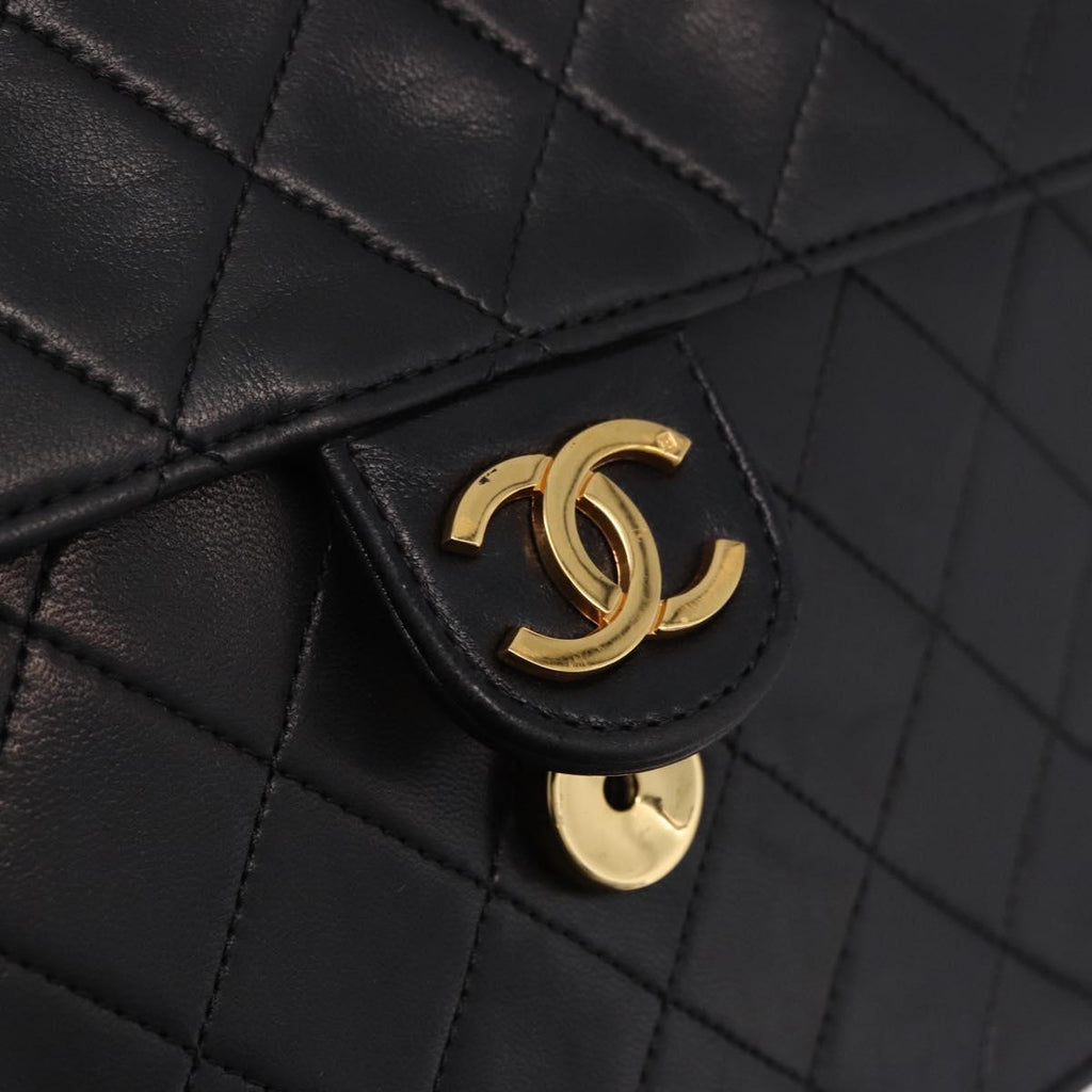 Chanel Black Leather Flap Bag