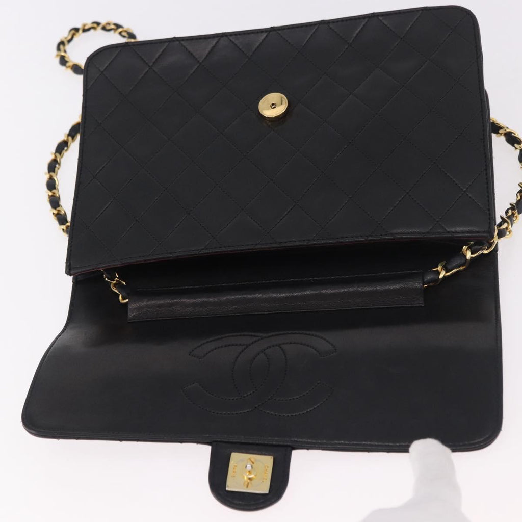Chanel Black Leather Flap Bag