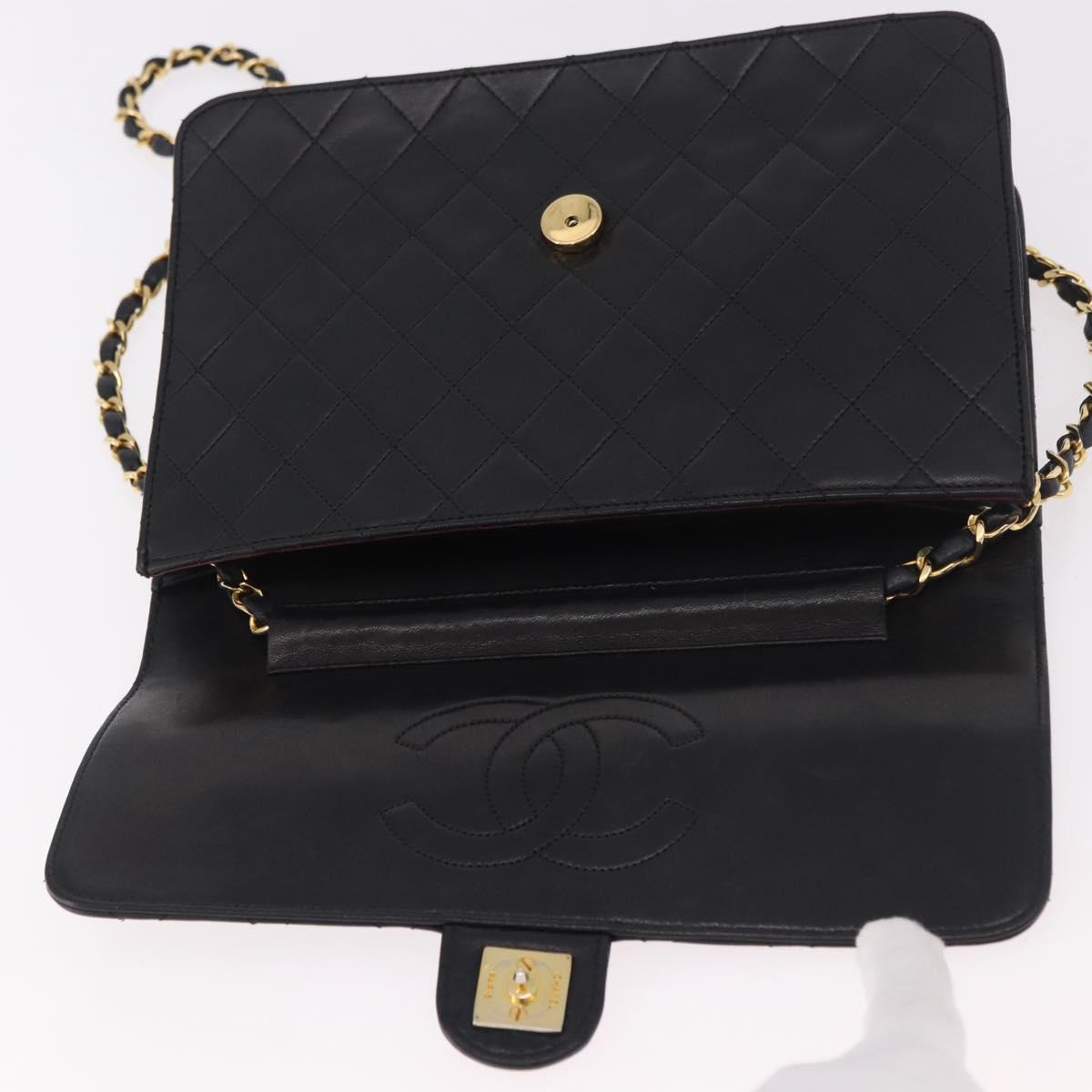 Chanel Black Leather Flap Bag