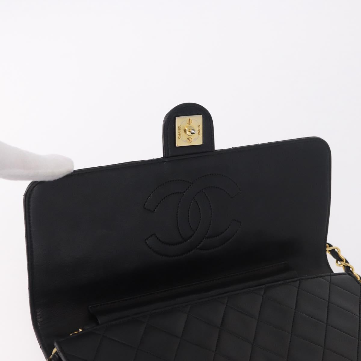Chanel Black Leather Flap Bag