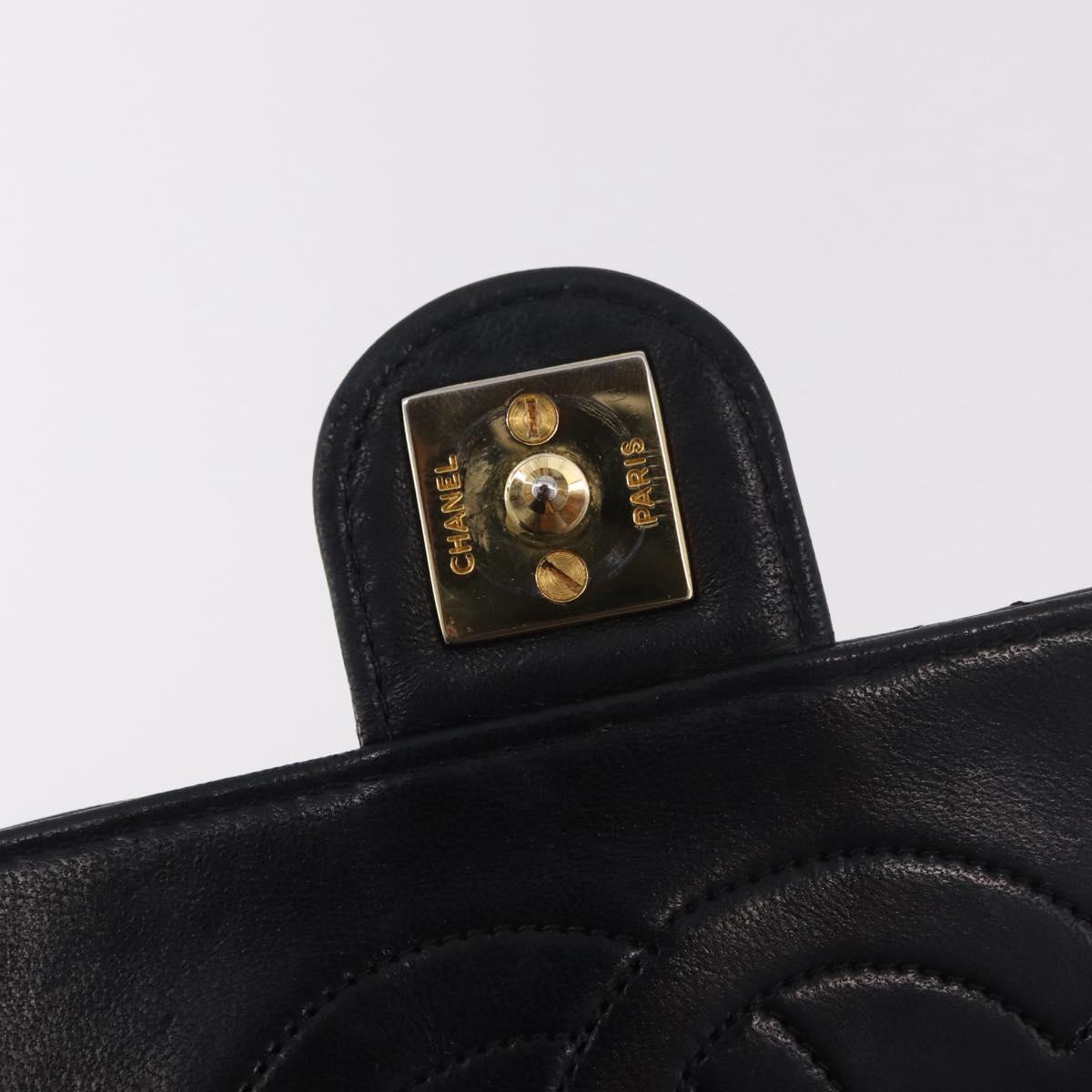 Chanel Black Leather Flap Bag