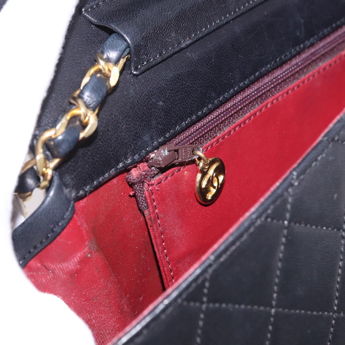 Chanel Black Leather Flap Bag