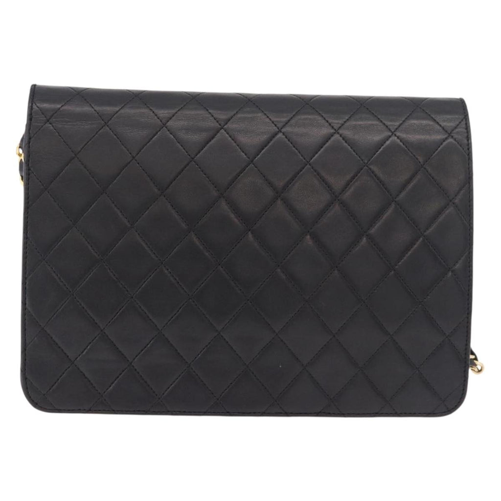 Chanel Black Leather Flap Bag