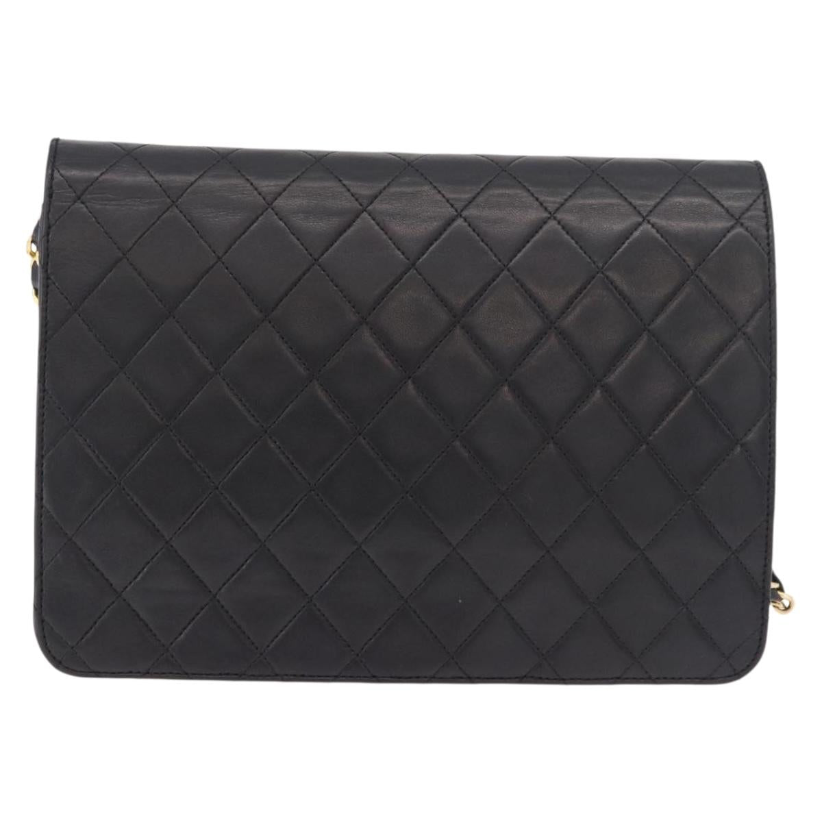 Chanel Black Leather Flap Bag