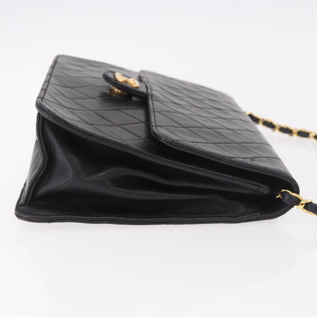 Chanel Black Leather Flap Bag