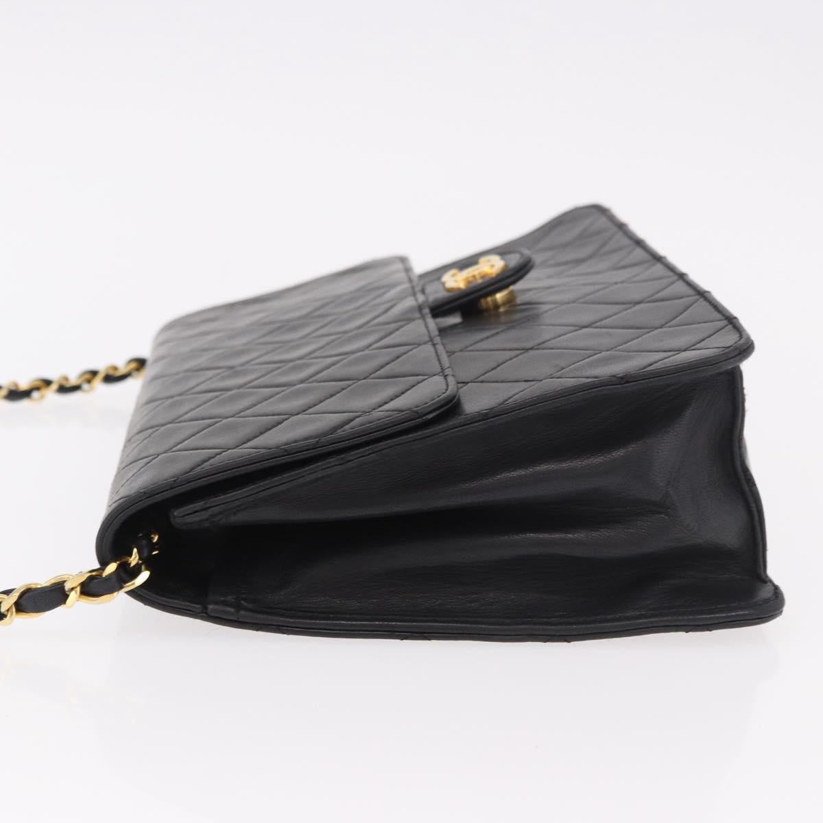 Chanel Black Leather Flap Bag