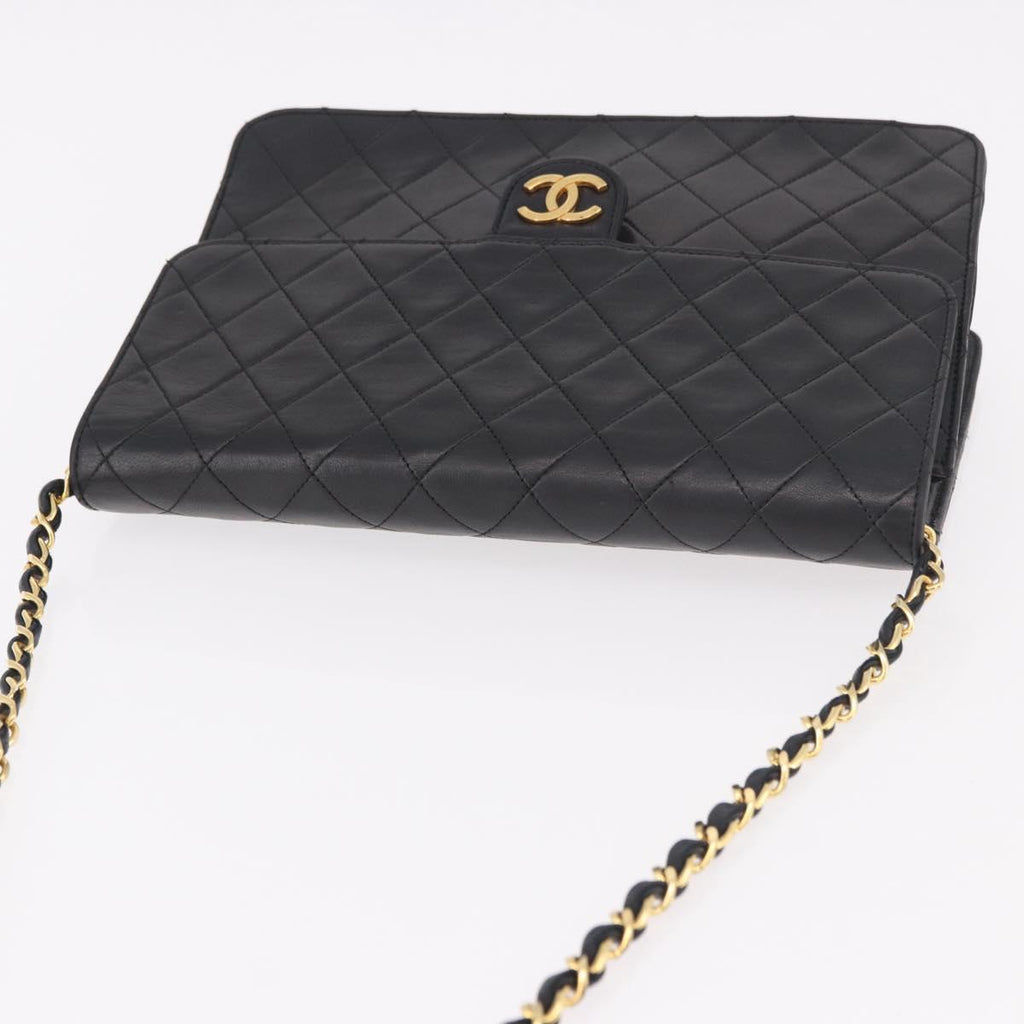 Chanel Black Leather Flap Bag