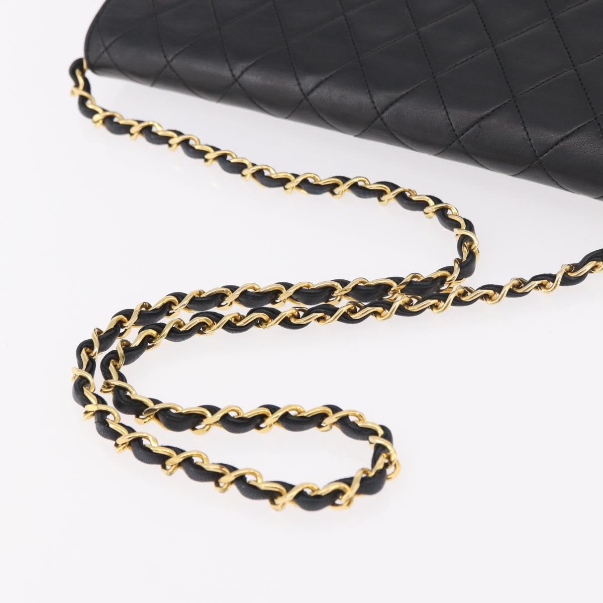Chanel Black Leather Flap Bag