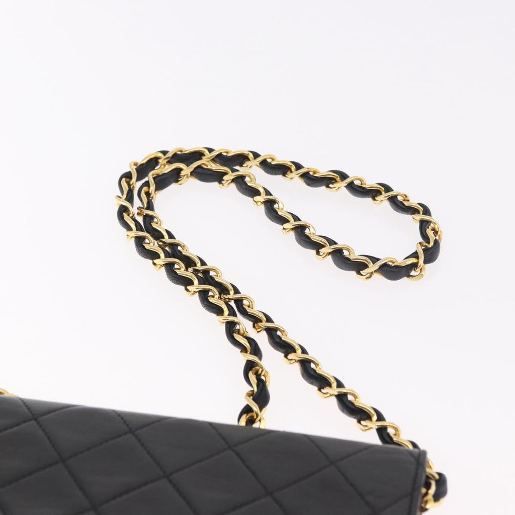 Chanel Black Leather Flap Bag