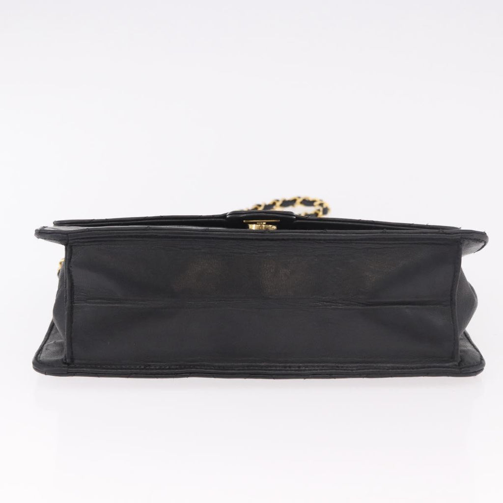 Chanel Black Leather Flap Bag