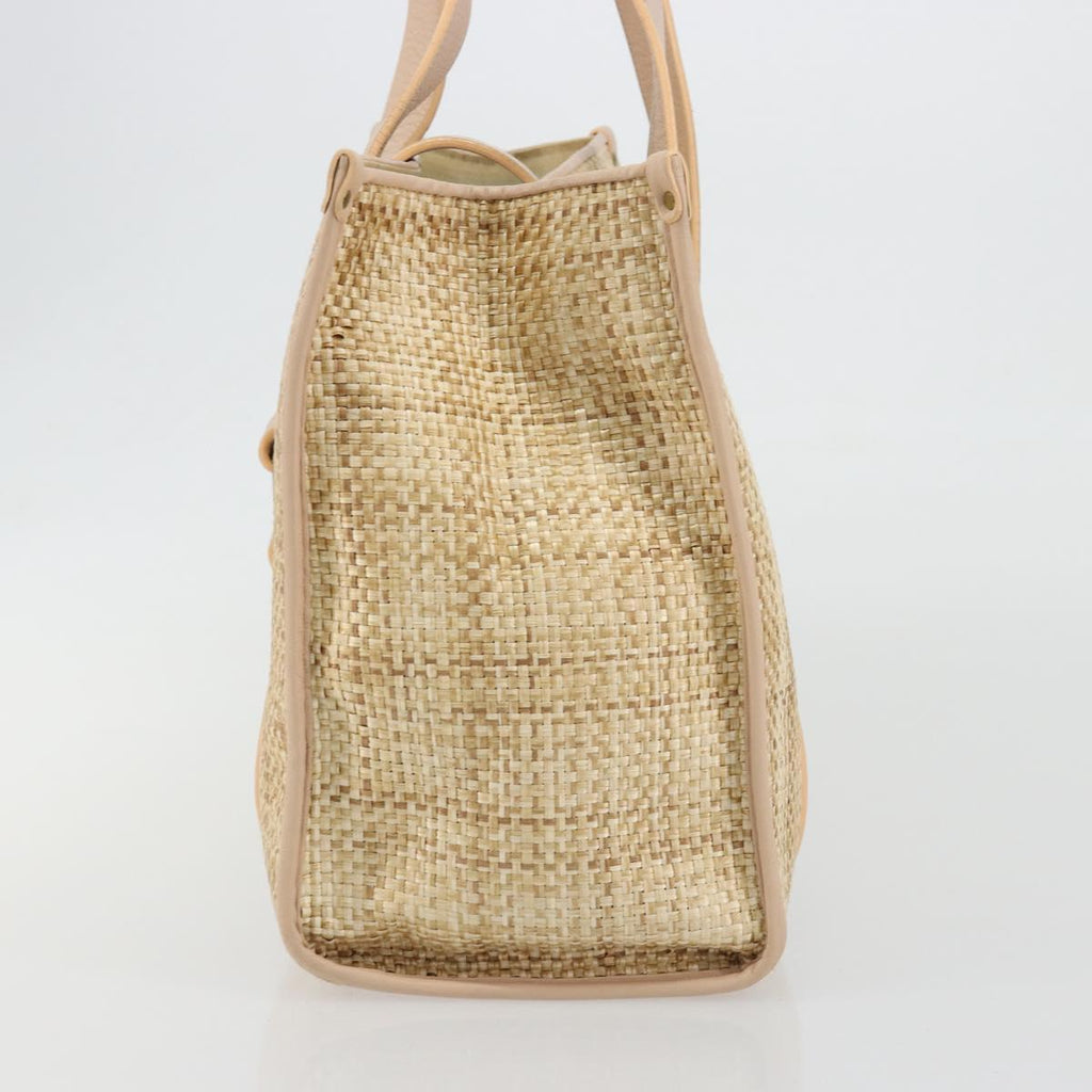 Chloe Raffia and Pink Tote