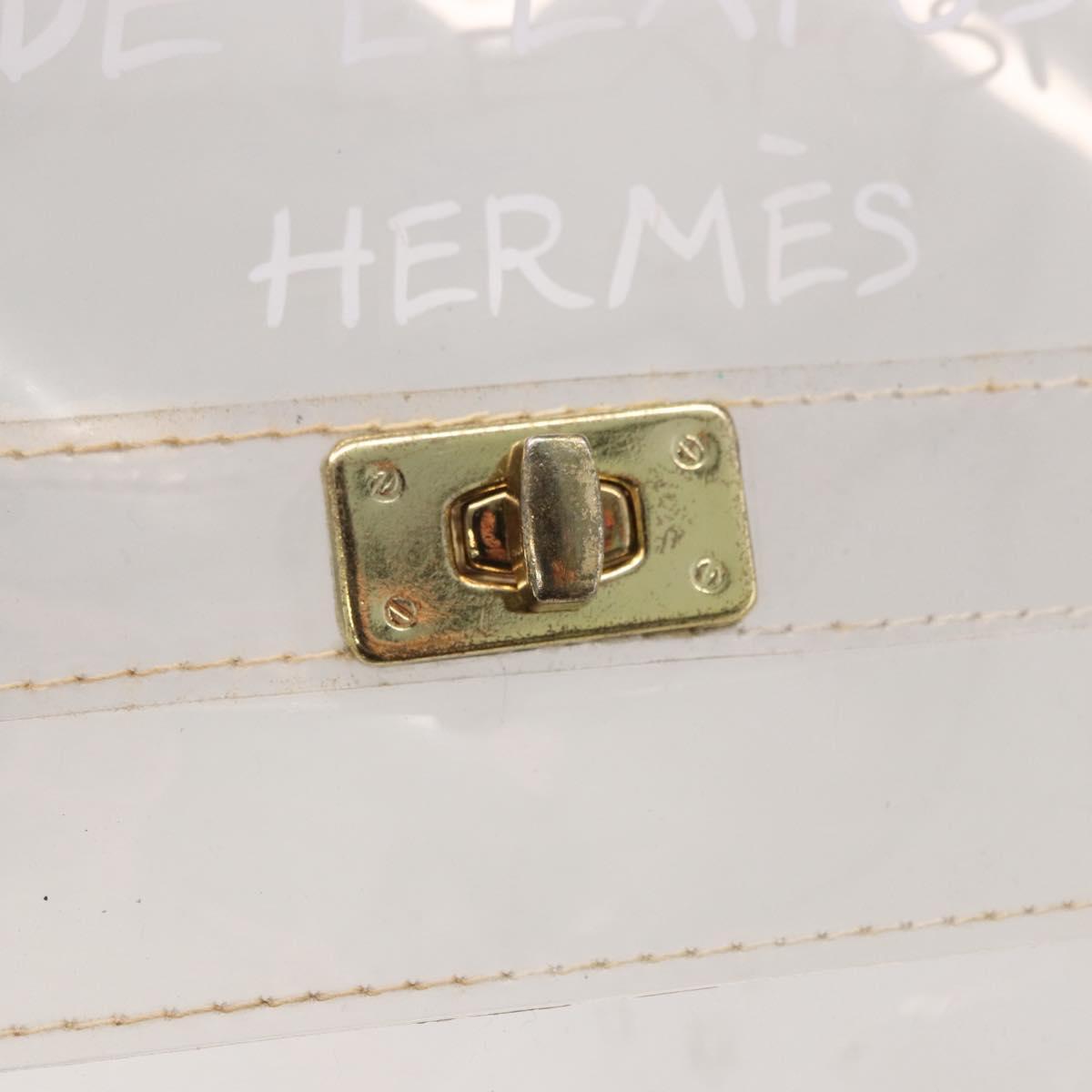 Hermès Clear Vinyl Kelly Handbag
