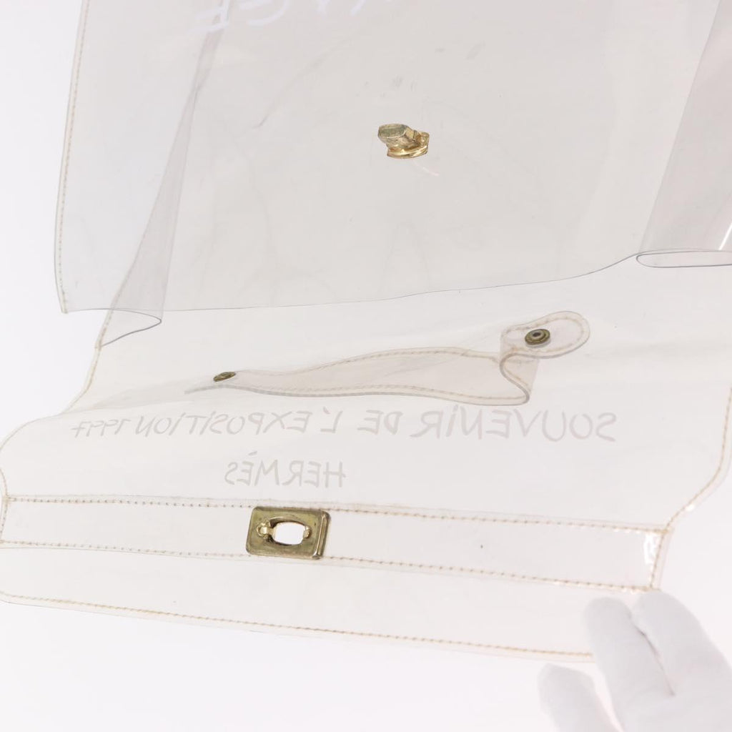Hermès Clear Vinyl Kelly Handbag