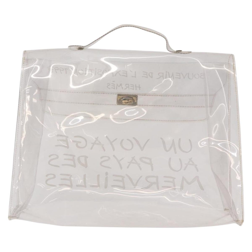 Hermès Clear Vinyl Kelly Handbag