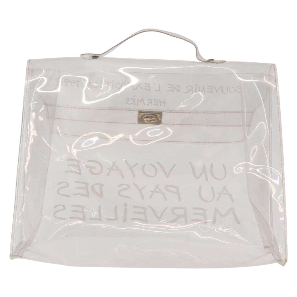 Hermès Clear Vinyl Kelly Handbag