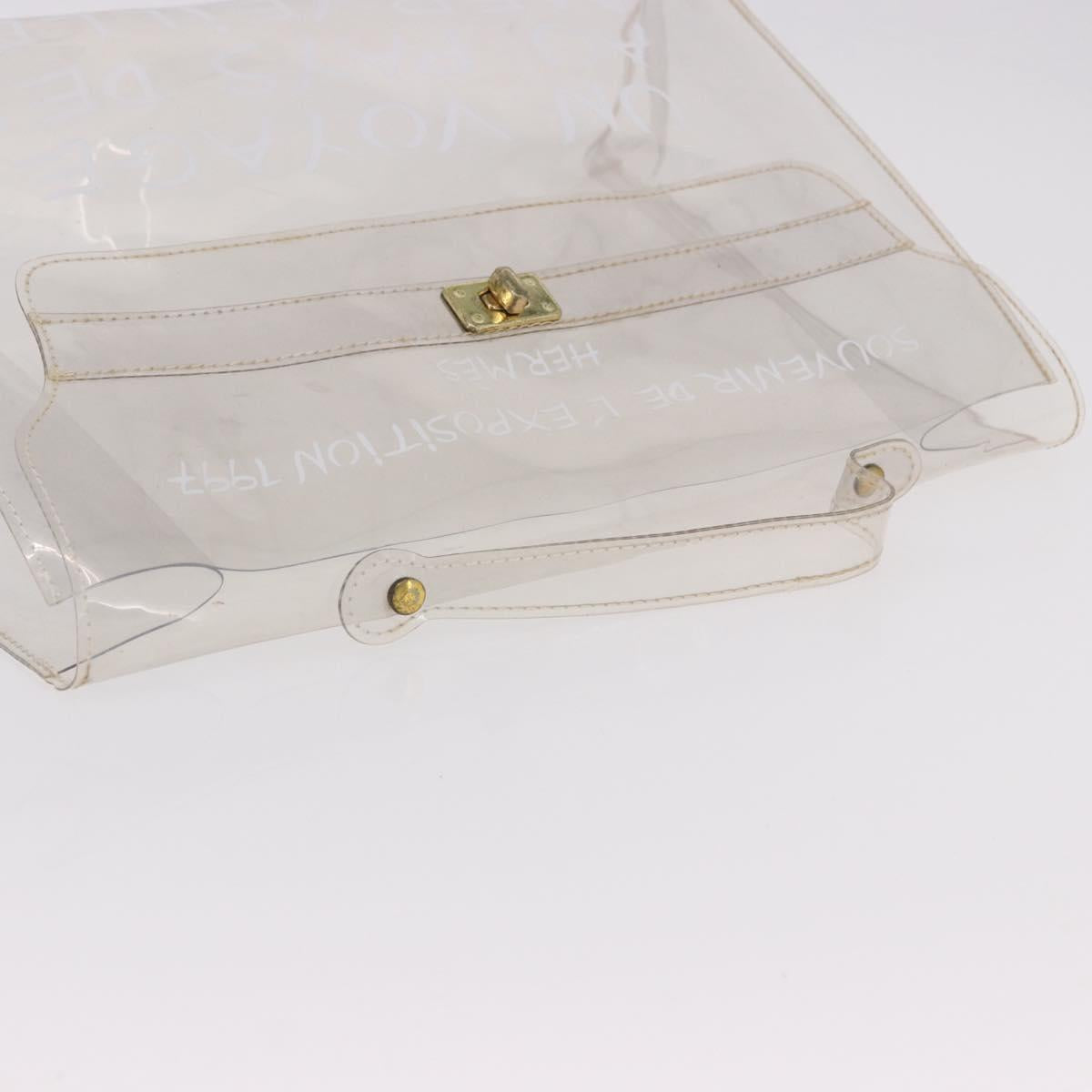 Hermès Clear Vinyl Kelly Handbag