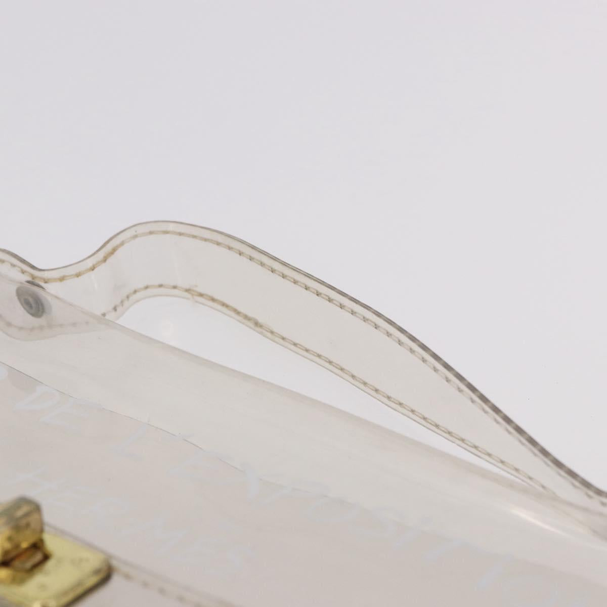 Hermès Clear Vinyl Kelly Handbag
