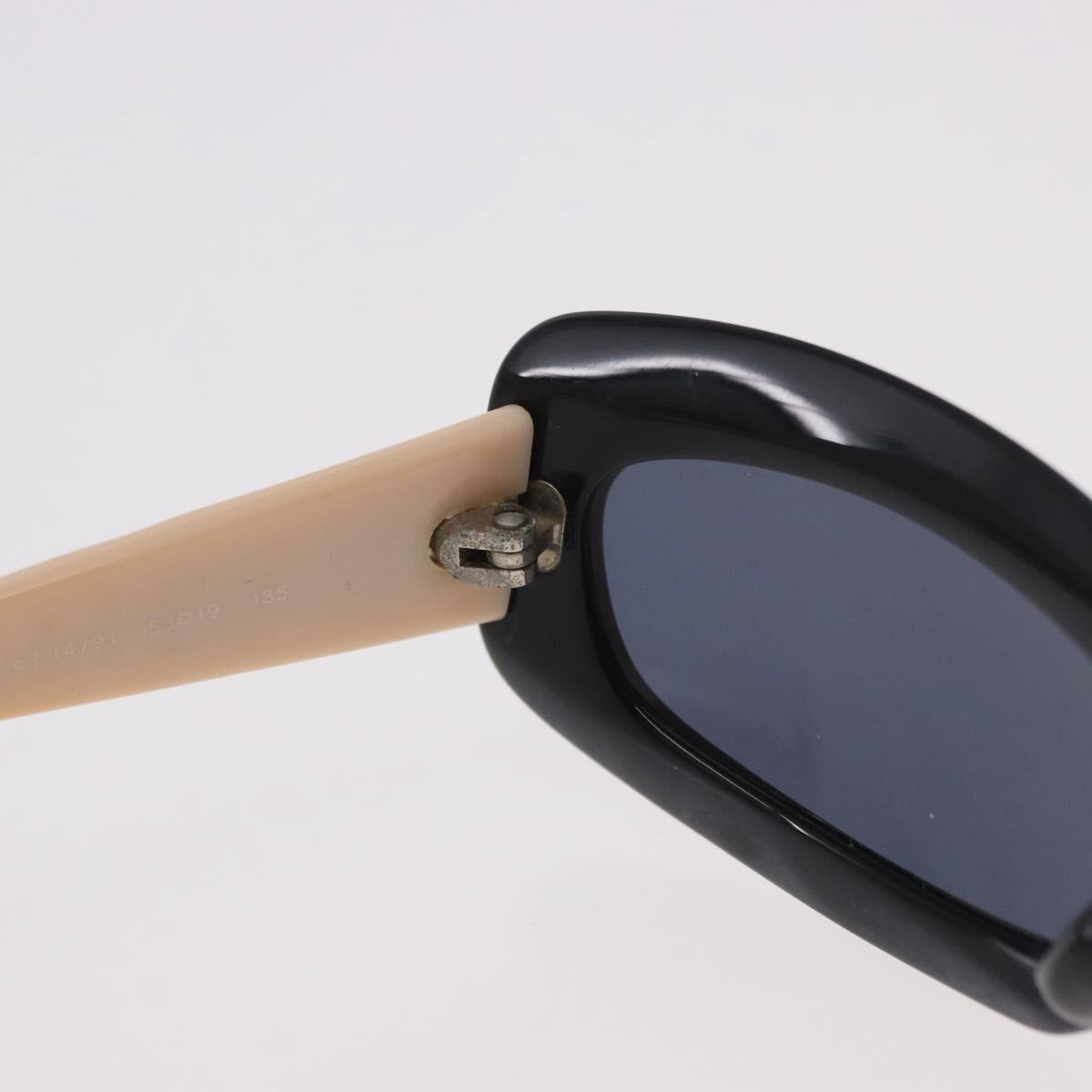Chanel Black and Cream Sunglasses