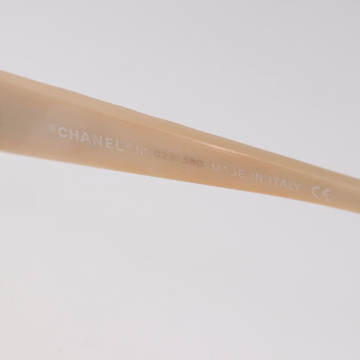Chanel Black and Cream Sunglasses