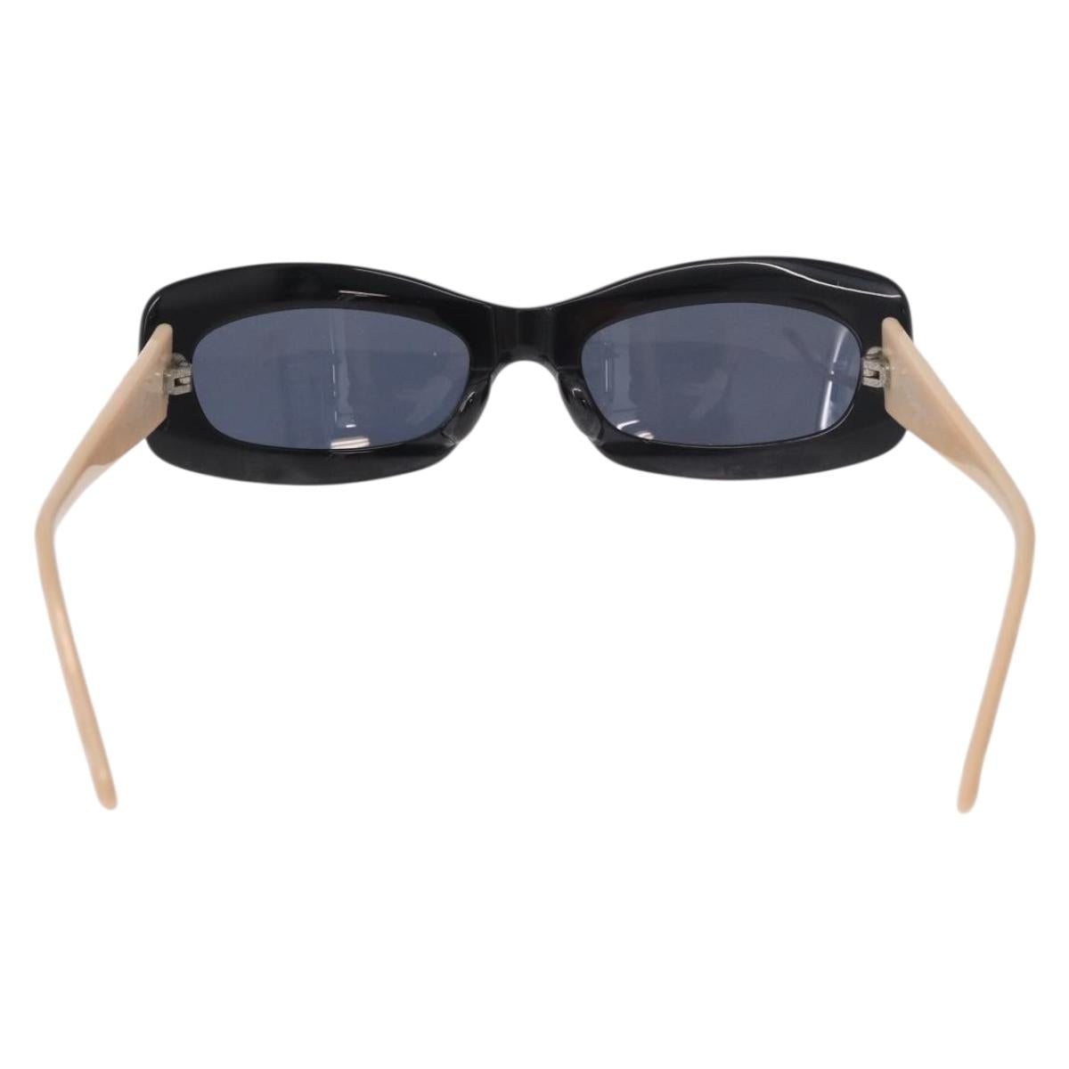 Chanel Black and Cream Sunglasses