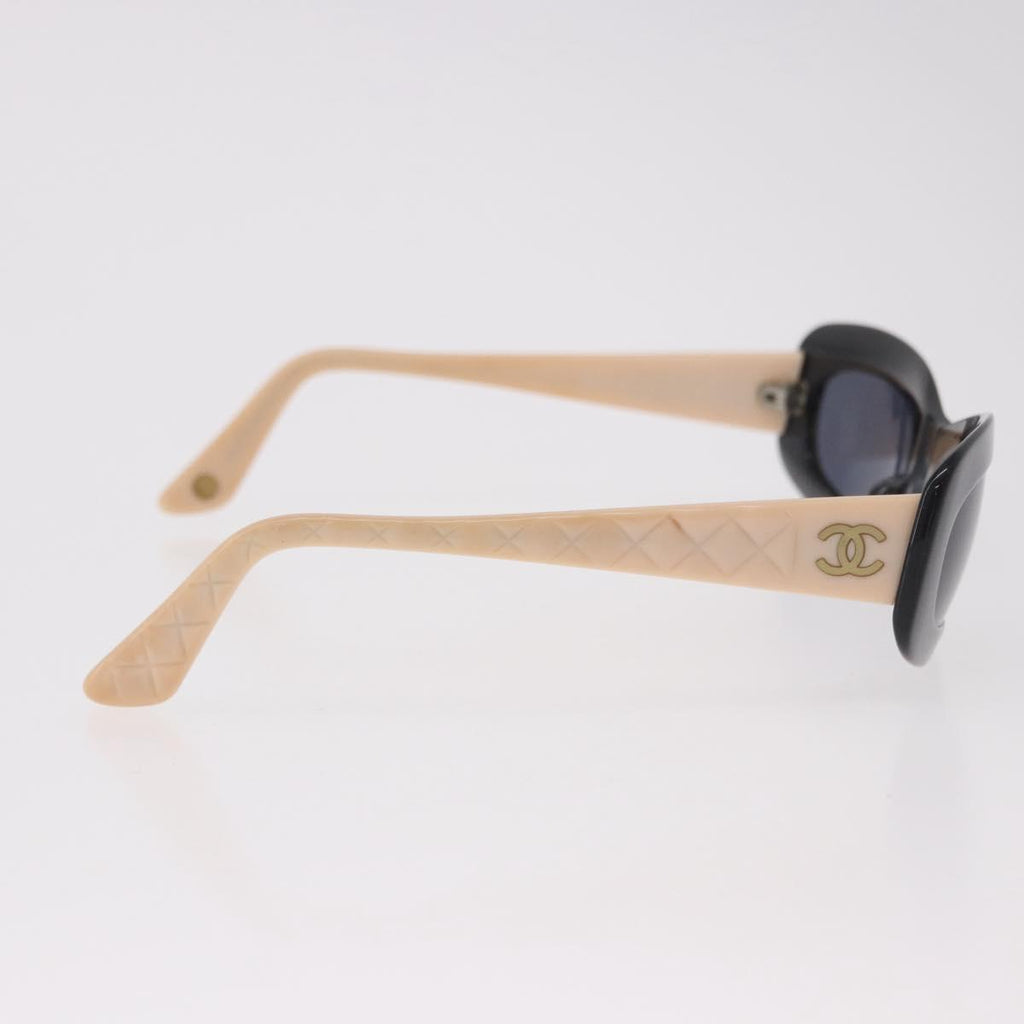 Chanel Black and Cream Sunglasses