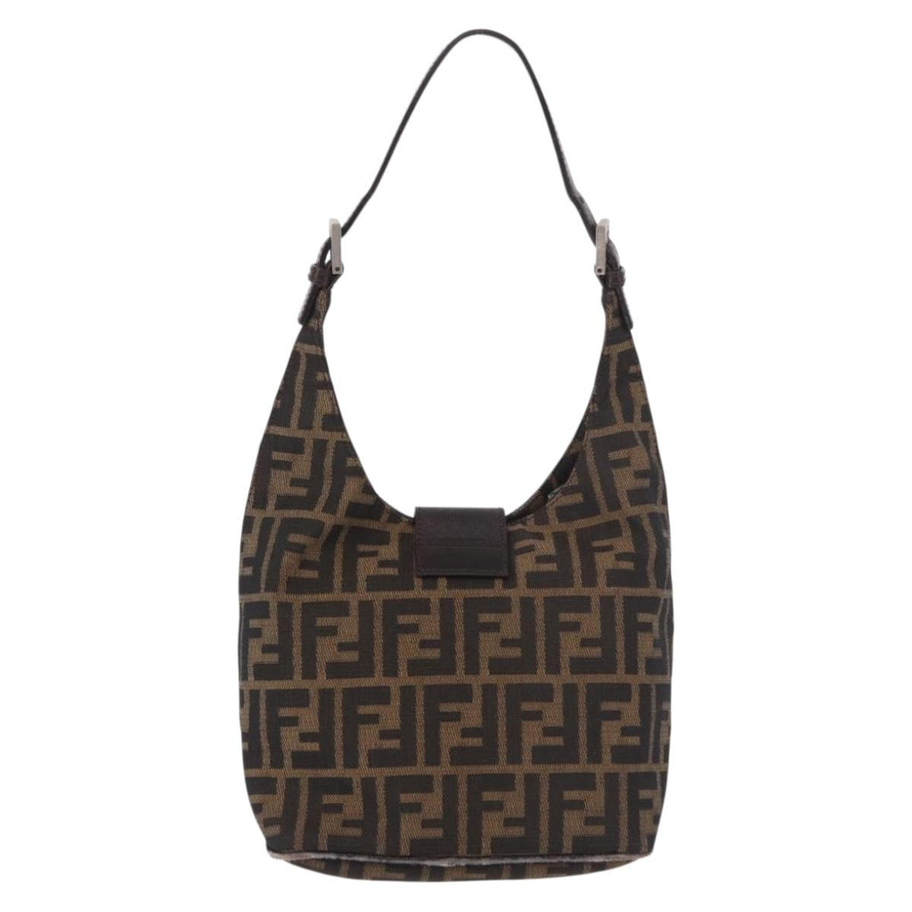 Fendi Zucca Rounded Baguette
