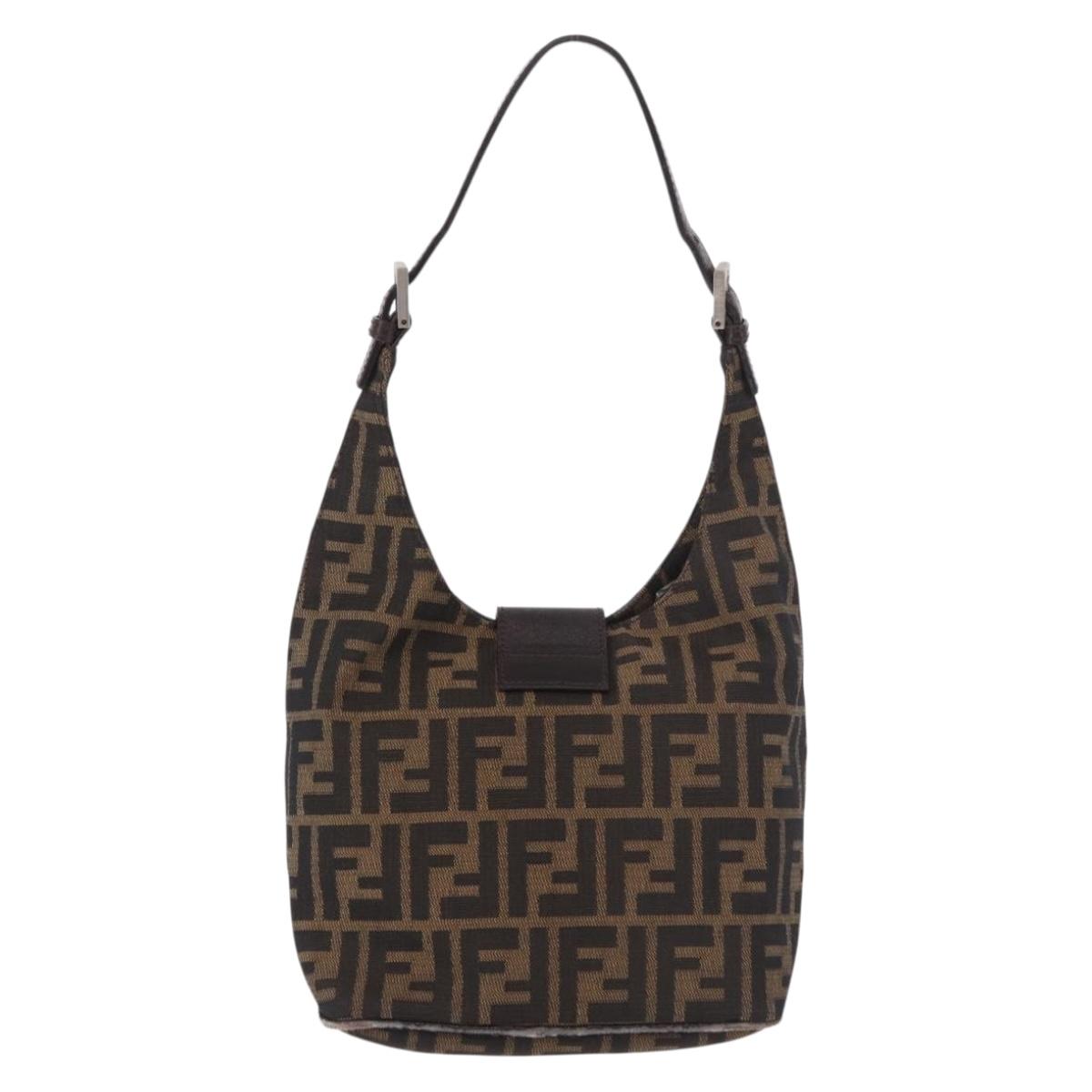 Fendi Zucca Rounded Baguette