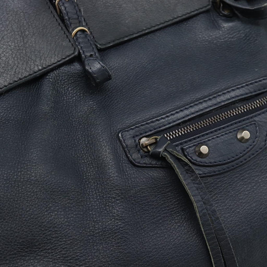 Balenciaga Navy City Bag