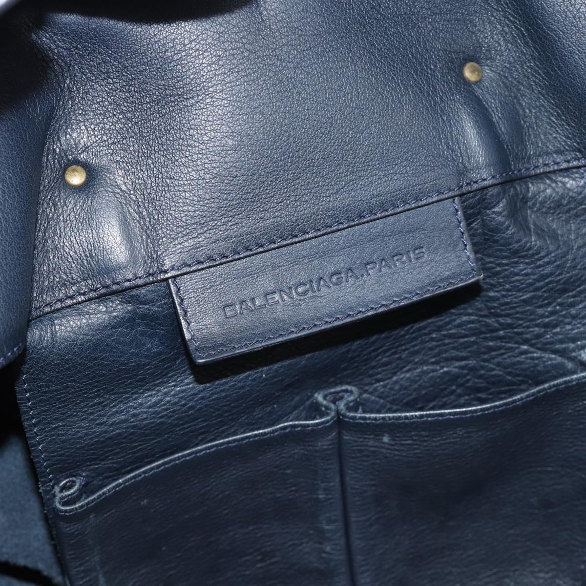 Balenciaga Navy City Bag