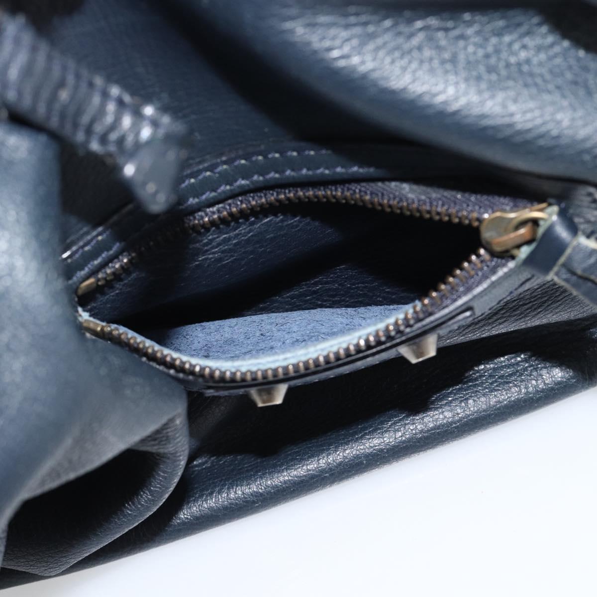 Balenciaga Navy City Bag