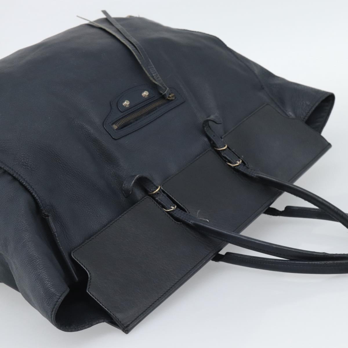 Balenciaga Navy City Bag