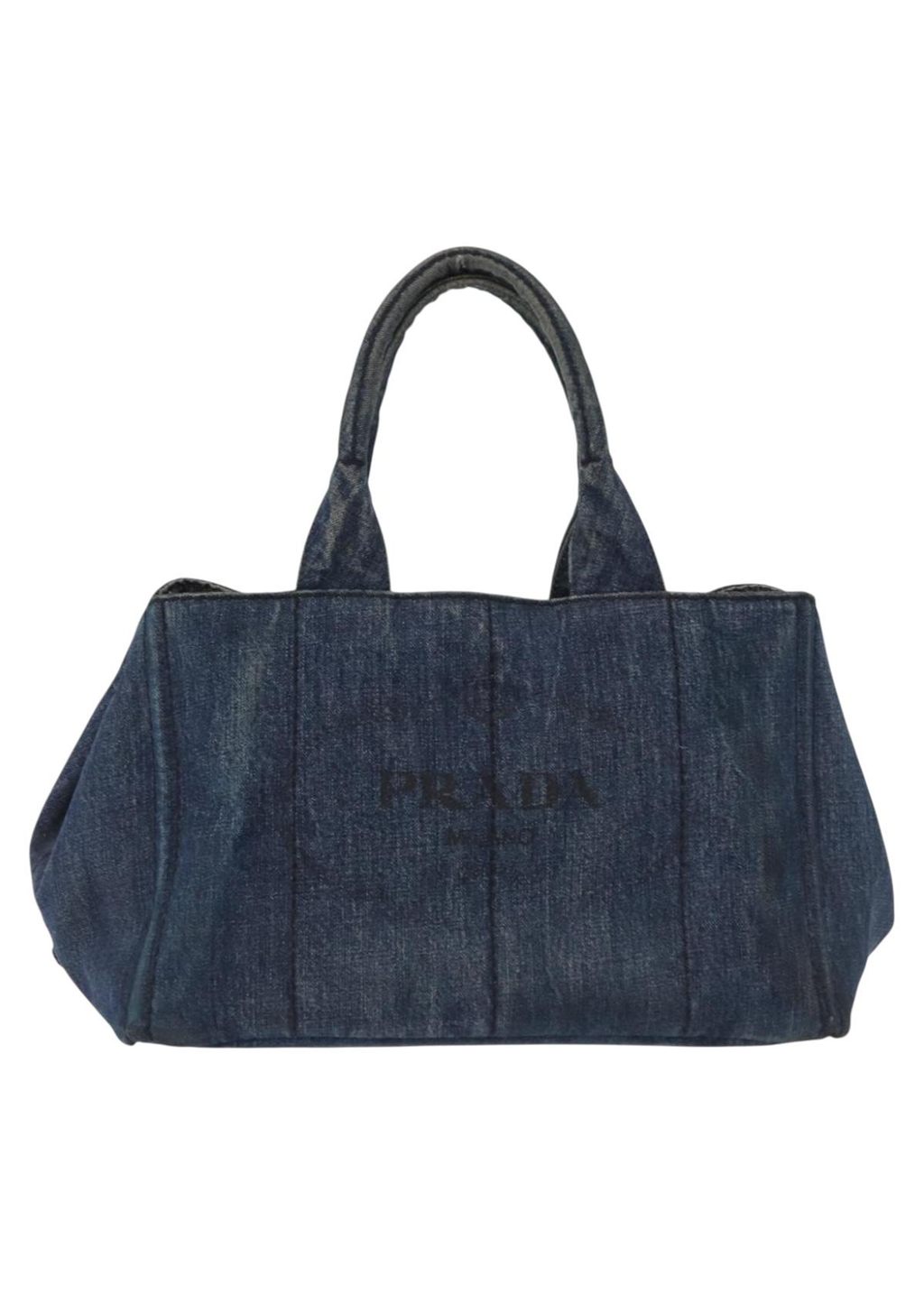 Prada Denim Canapa Tote