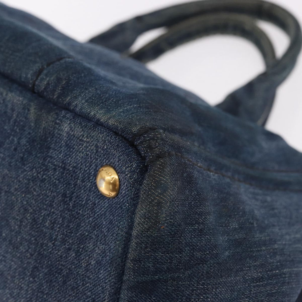 Prada Denim Canapa Tote