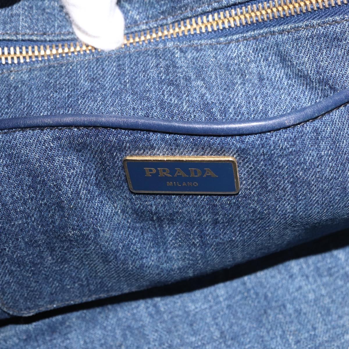 Prada Denim Canapa Tote