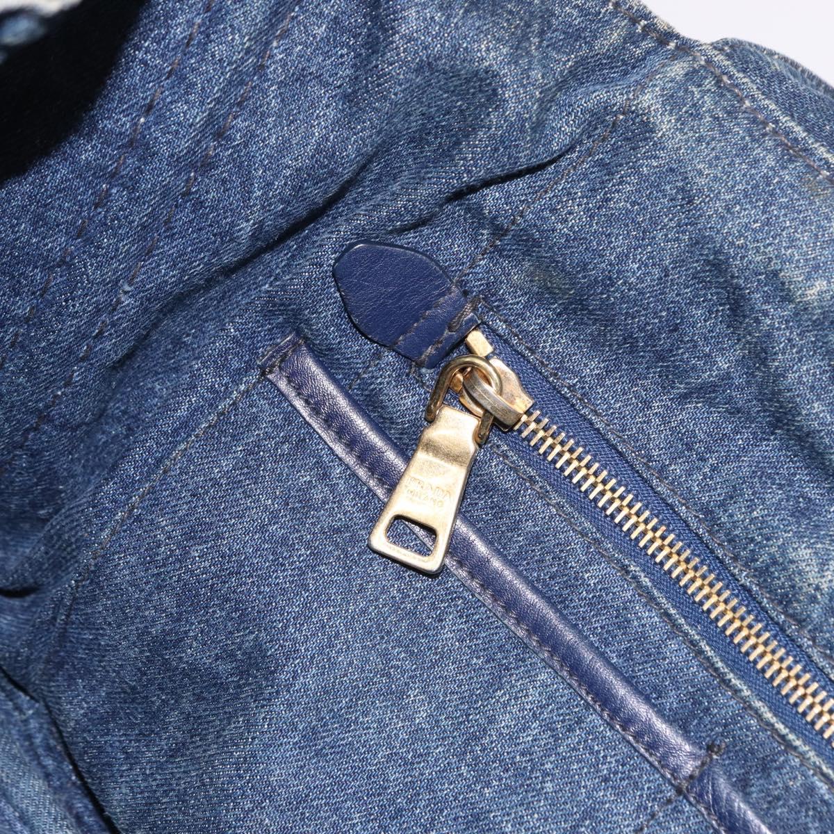 Prada Denim Canapa Tote